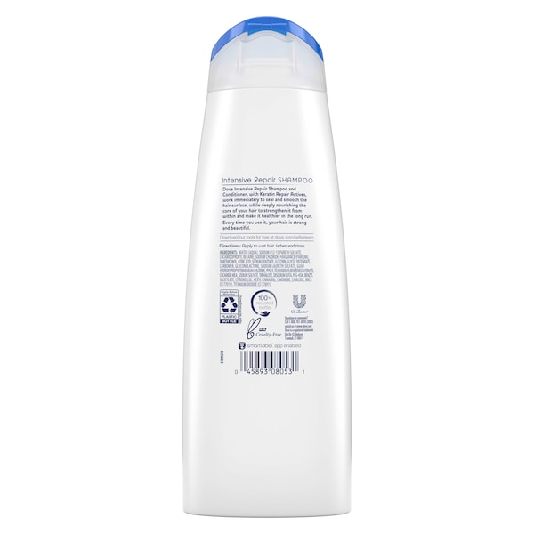 Dove Absolute Curls Shampoo 12 Fl. Oz. Bottle, PK6